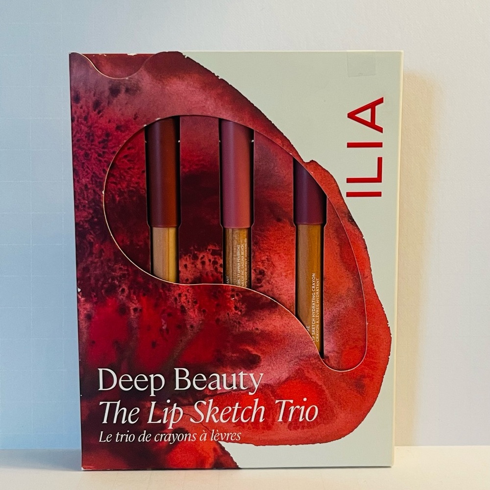 ILIA Deep Beauty Lip Sketch Trio